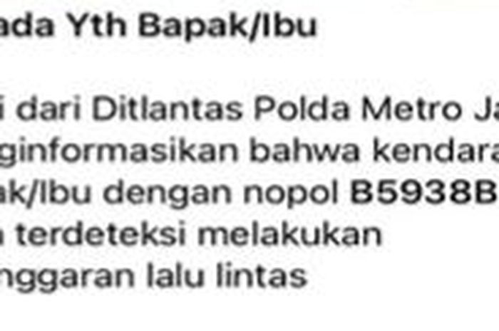 Denda Numpuk Segunung, Ini Sebab Kena Tilang Elektronik Tapi Tak Ada Notifikasi