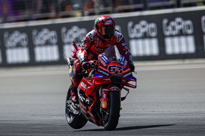 MotoGP, Memble di Sprint MotoGP Aragon 2025, Ini Masalah Motor Pecco Bagnaia