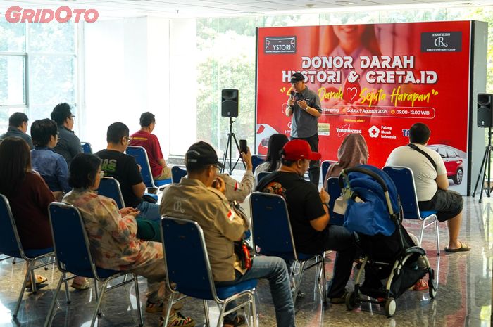 Kolaborasi HYSTORI dan CRETA.Id, Gelar Aksi Setetes Darah Sejuta Harapan