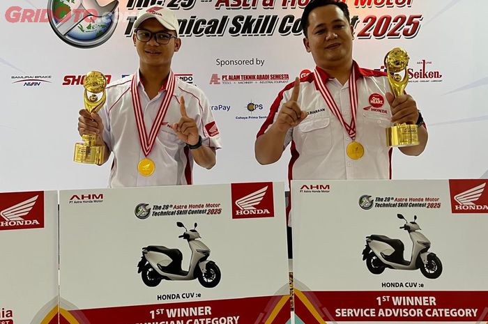 Honda, Honda Indonesia, Kisah Ramadhani dan Rico, Jadi Teknisi Serta Service Advisor Terbaik Honda di Indonesia