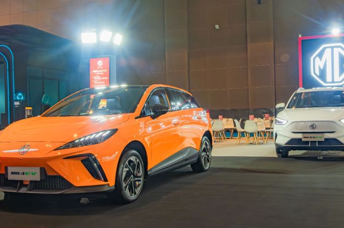 MG, MG 4 EV Jadi Primadona, MG Motor Panen Pesanan di PEVS 2025