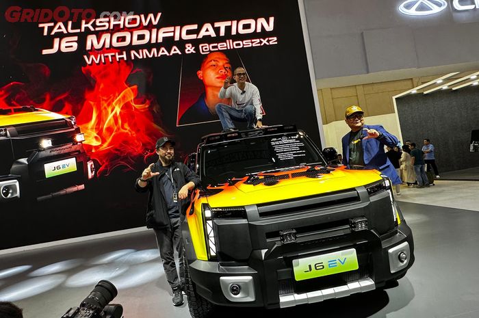 Mobil Modifikasi Chery J6  Milik Cellos Hadir di GIIAS 2025, Satu Lagi Buat Giveaway?