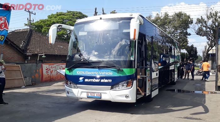 PO Sumber Alam Masih Kaji Bus Listrik AKAP, Lanjutkan Uji Coba hingga Oktober