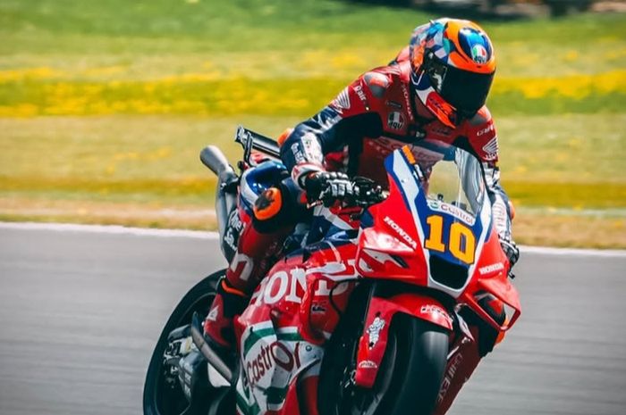 Luca Marini Jarang Crash di MotoGP, Sekali Tes Superbike Malah Crash Parah