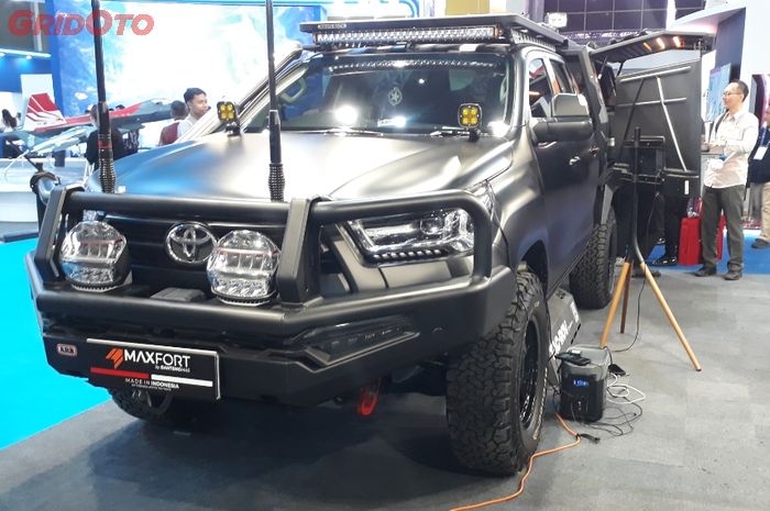 Maxfort Luncurkan TAC-ROV, Kendaraan Taktikal Karya Anak Bangsa, Segini Harganya