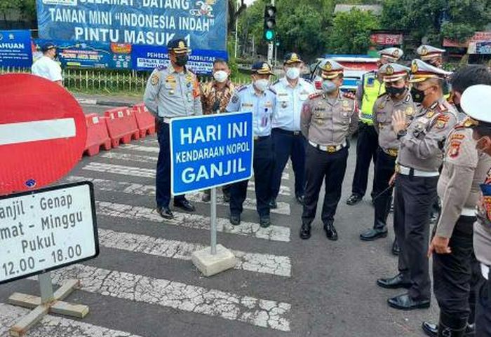 Khusus Hari Ini, Mobil Pelat Nomor Apapun Bebas Masuk Jakarta Tanpa Ditilang