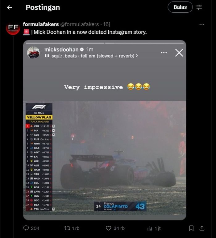 Difitnah Secara Keji, Media Sosial Legenda Mick Doohan Diserang Warganet Argentina