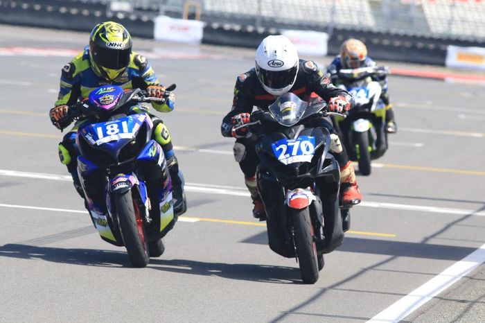 Cuma Keluar Duit Rp 400 Ribu, Anggota Komunitas Bisa Balap Aerox di Mandalika