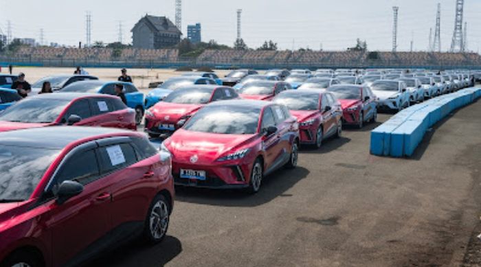 Dukung Formula E 2025, MGEVC Gelar Konvoi 120 Mobil Listrik di Sirkuit Ancol