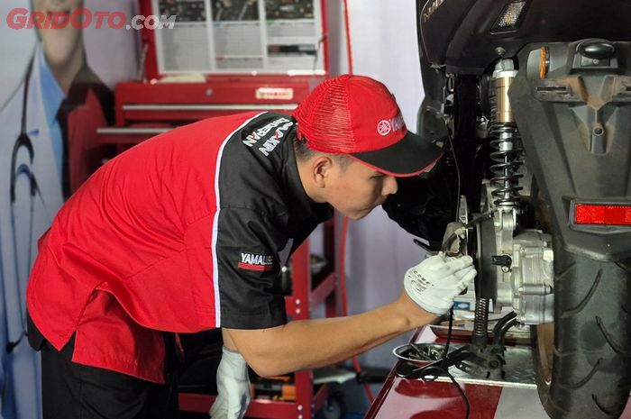 Waduh, Mesin NMAX Turbo Dibongkar Pasang Jadi Bahan Prakter ITGP 2025