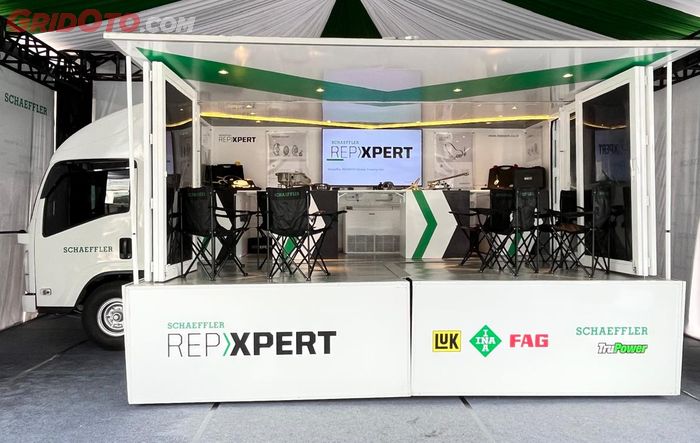 Enggak Pelit Ilmu, Schaeffler Hadirkan Truk Khusus untuk Melatih Mekanik