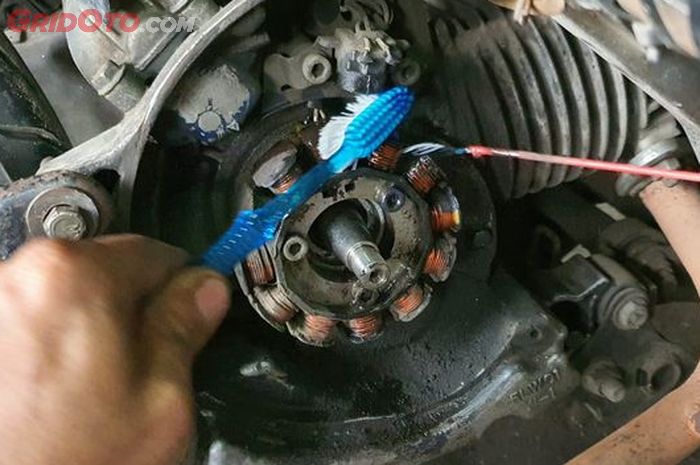Cegah Kode 52 dan Kode 12, Semurah Ini Servis Magnet Motor Matic