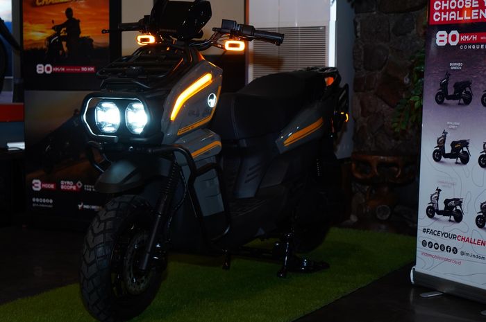 Motor Listrik Mirip T-Rex Ini Resmi Diluncurkan di Surabaya, Harga Rp 27 Jutaan