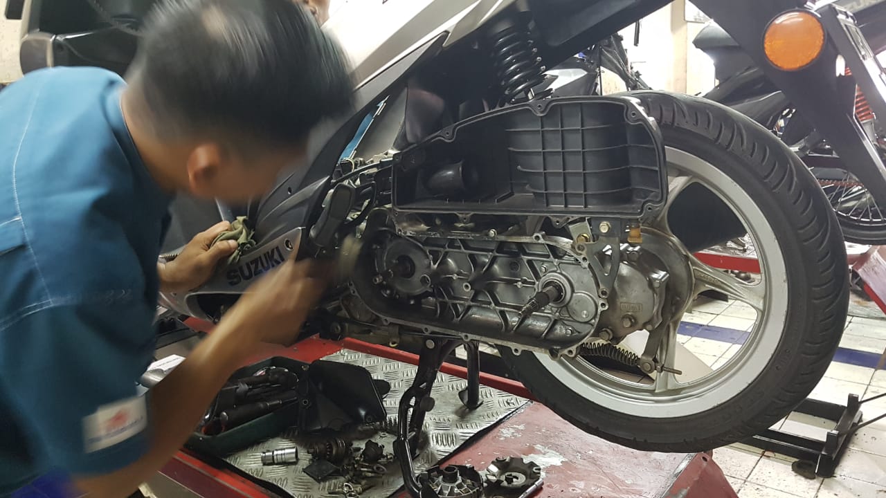 Alasan Kenapa CVT Motor Matic Harus Diservis Rutin Dua Bulan Sekali