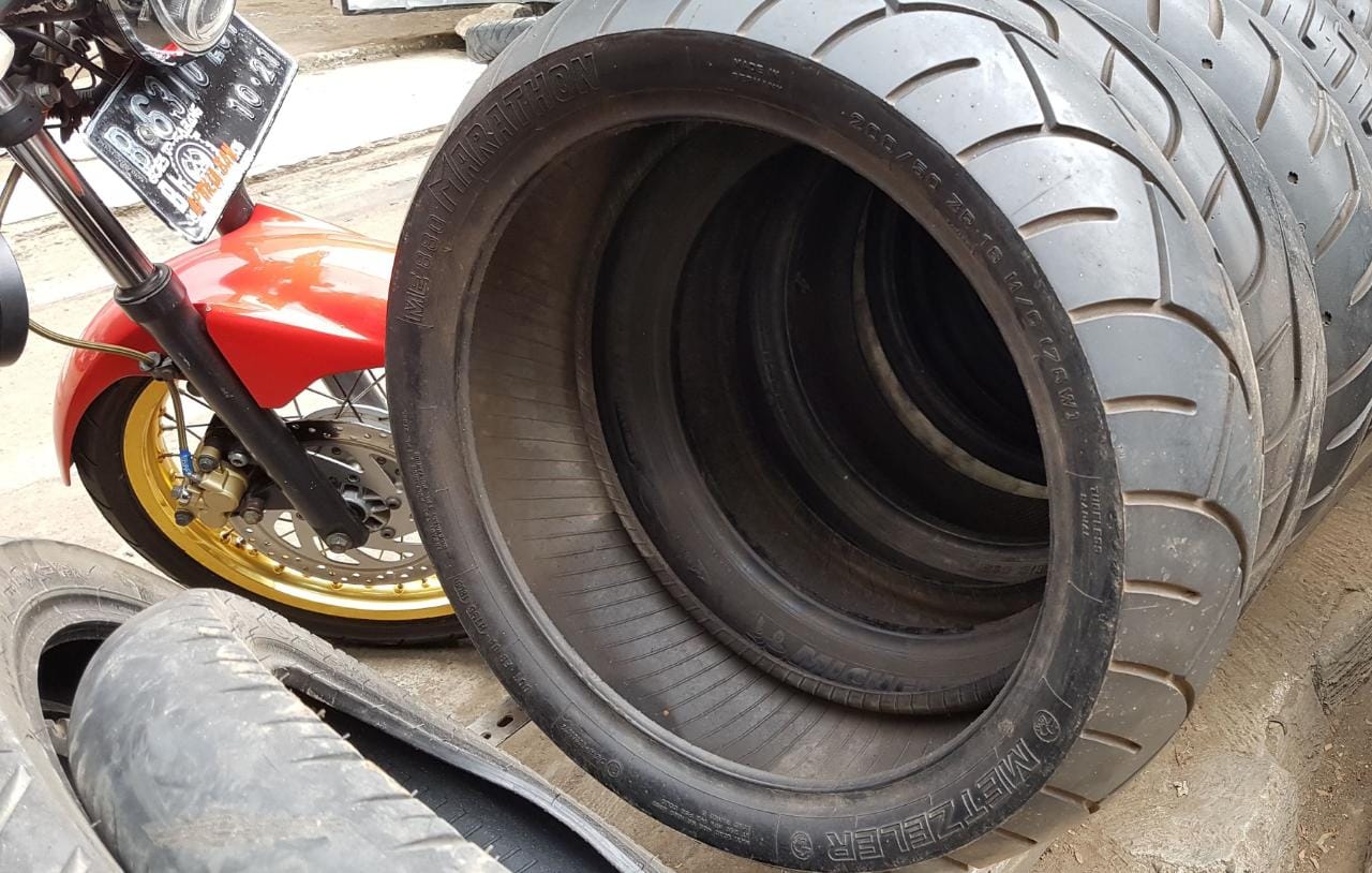 Meski Gagah, Kenali 4 Risiko Saat Ban Motor Diganti Lebih Lebar