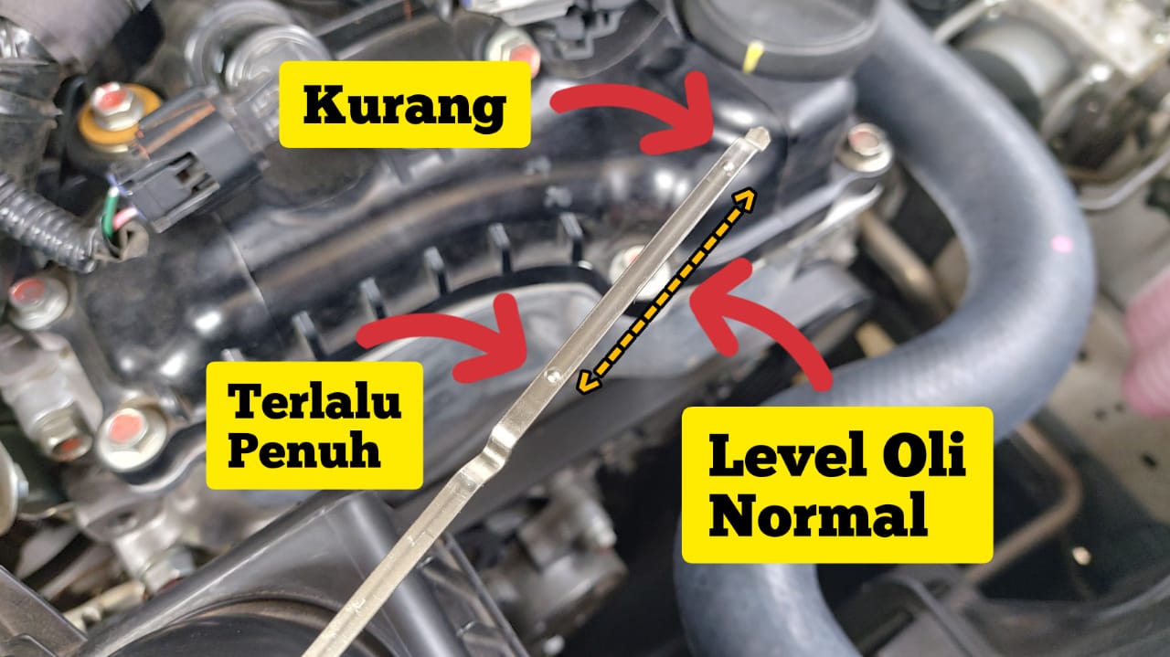 Nah, Ternyata Begini Cara Benar Cek Oli Mesin Mobil Pakai Dipstick