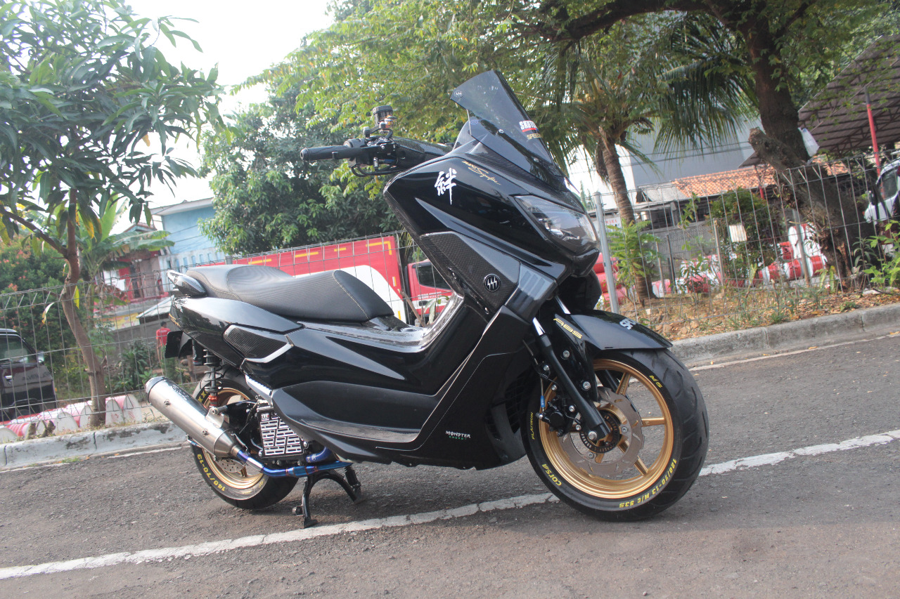 Ini Trik Hemat Dinamo Stater Motor Matic Yamah NMAX Pakai Part Motor Bebek 110