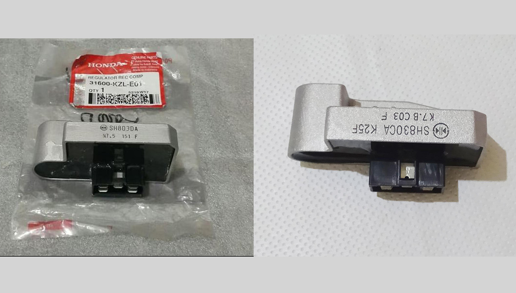 Harus Tahu, Ini Perbedaan Kiprok Motor Bekas Yang Asli dan Palsu