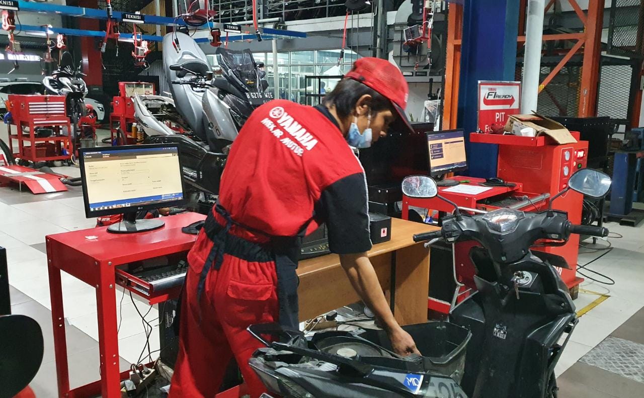 Lebih Praktis, Kartu Servis Gratis Yamaha Berubah Bentuk Jadi Begini