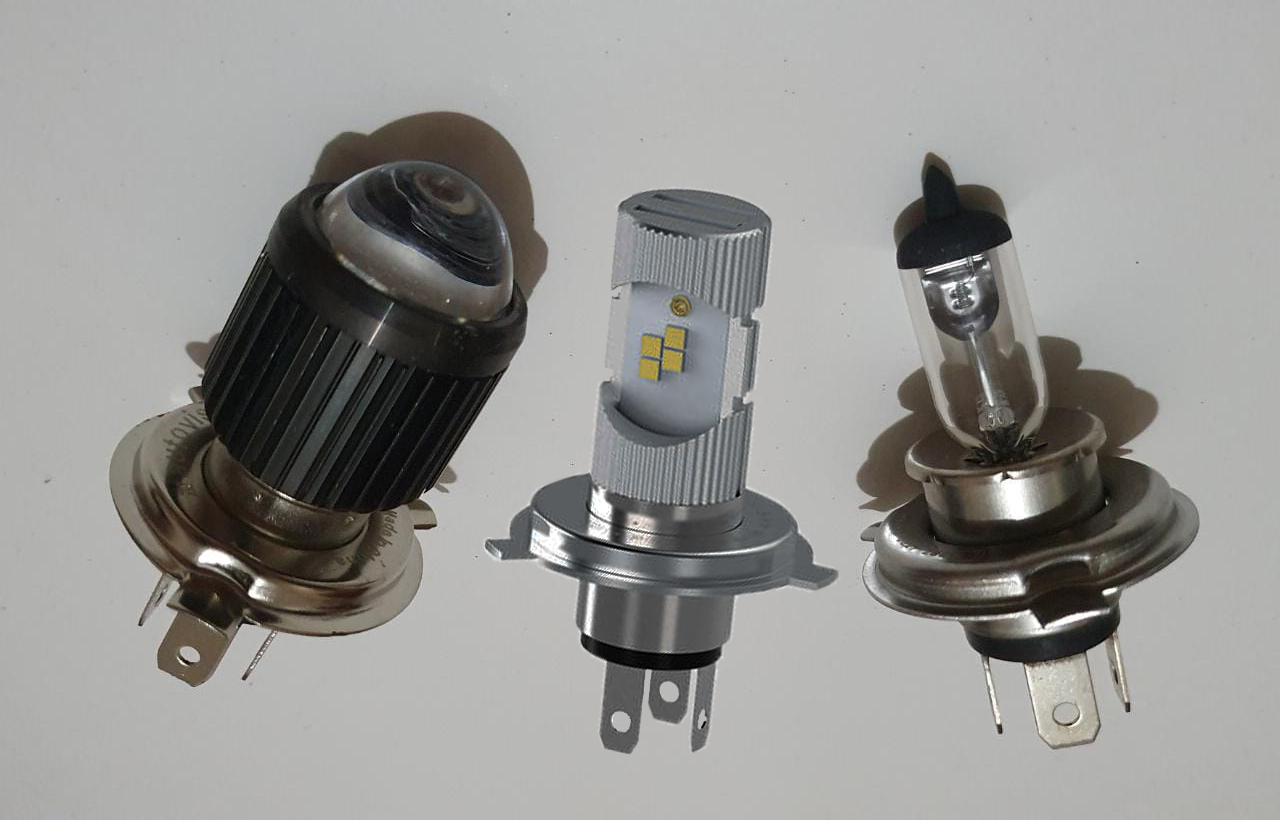 Cara Pasang Lampu LED ke Motor Bekas yang Masih Pakai Bohlam