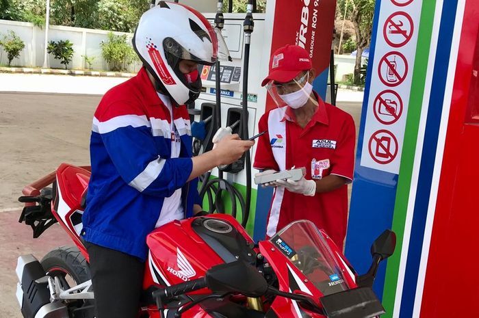 Pertamina Bagikan 100 Motor ke Ojol Lewat Program Berkah Ojek Online MyPertamina