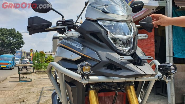 Awas Motor Bisa Terbakar Jika Sepelekan Hal Ini Setelah Pasang Lampu Tambahan