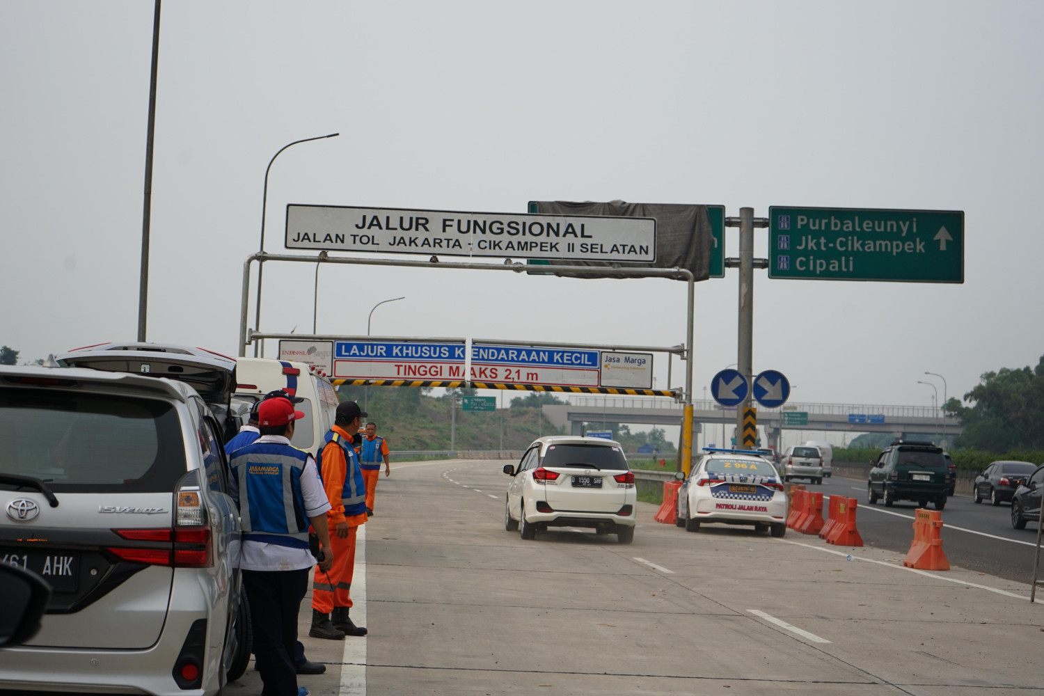 Bukan Arus Mudik, Tol Japek II Selatan Hanya Dibuka Saat Arus Balik Lebaran 2026