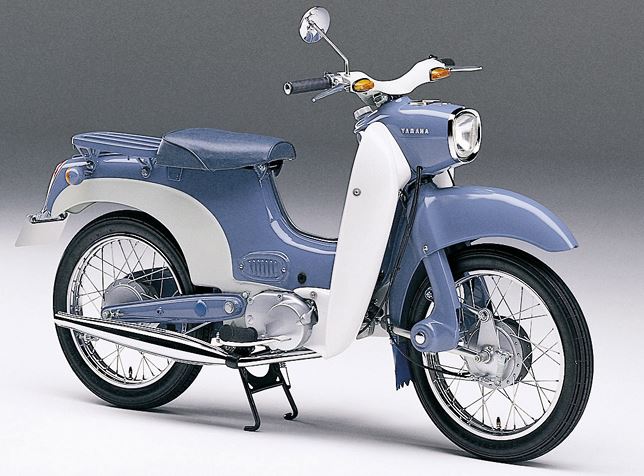 Bentuk Bodi dan Suspensinya Agak Lain, Inilah Bebek Klasik Yamaha Pesaing Honda Super Cub