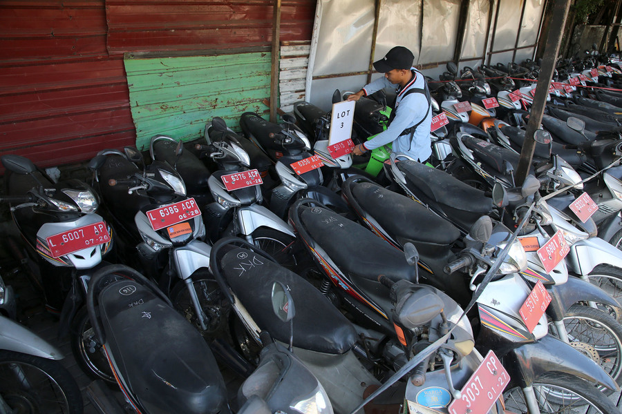 Info A1 Buat Pedagang Motor dan Mobil Bekas, 80 Kendaraan Pemkot Surabaya Siap Dilelang