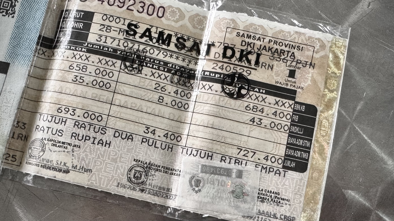 Pemprov DKI Jakarta Hapus Denda PKB dan BBNKB Hingga Akhir Tahun 2025