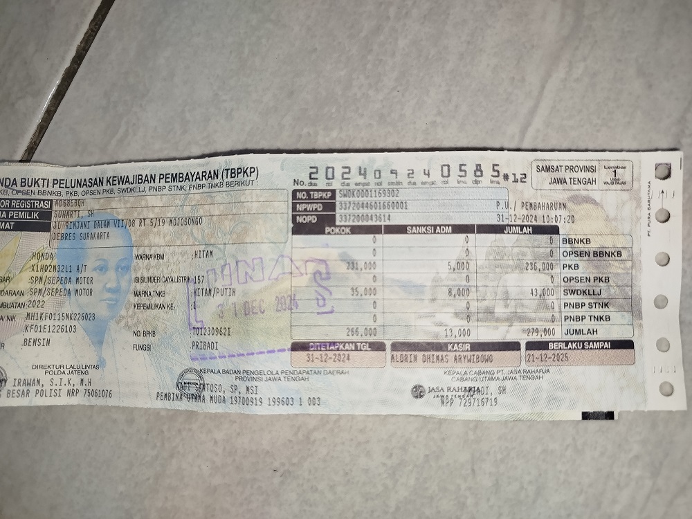 Isu Boikot Pajak Kendaraan Menguat, Kondisi Samsat di Jateng Jadi Sorotan