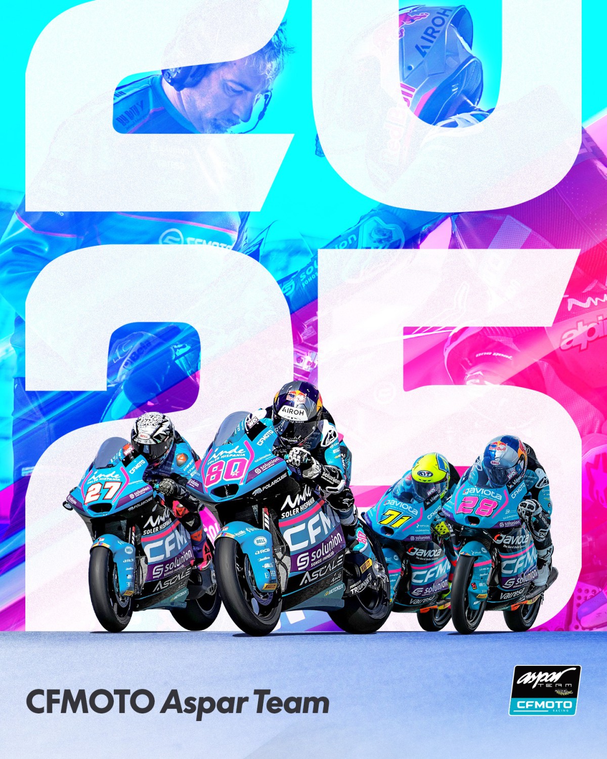 CFMoto Masih Betah di MotoGP, Perpanjang Kontrak Aspar Hingga 2031