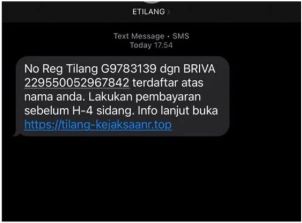 Bareskrim Polri Sikat Sindikat Phishing E-Tilang Palsu, 5 Orang Diciduk