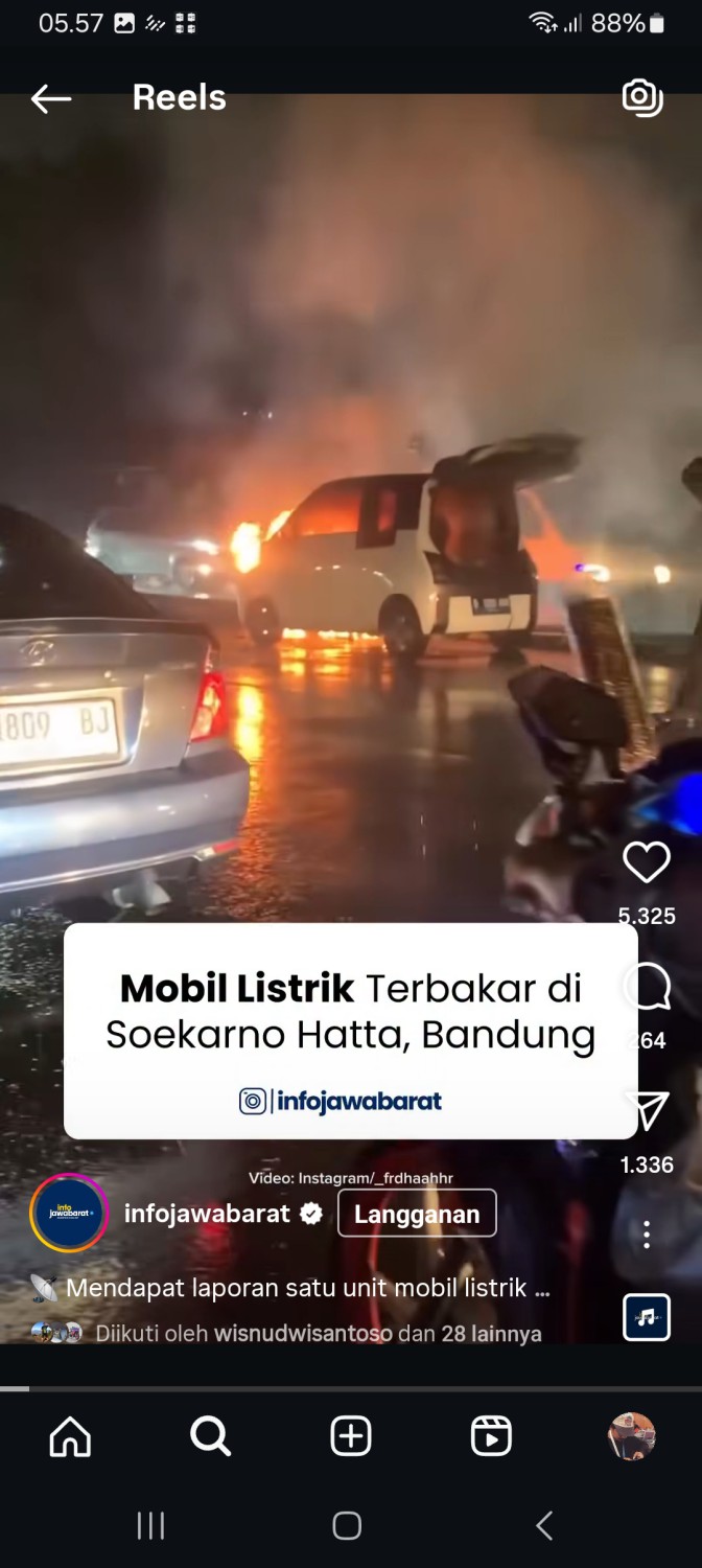 Beda Penanganan, Bang Doel Minta Damkar DKI Siapkan Tim Khusus Kebakaran Kendaraan Listrik