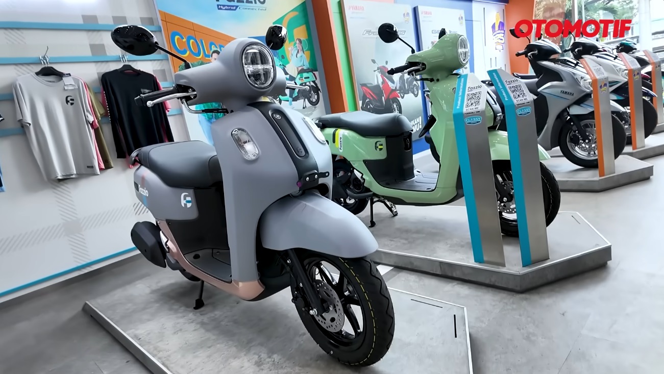 Saingan Berat Scoopy, Intip Harga 3 Tipe Yamaha Fazzio November 2025