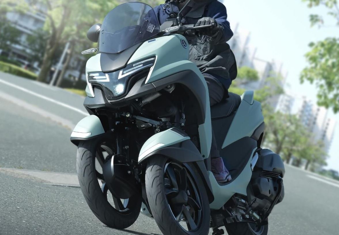 Motor Matic Roda Tiga Yamaha Tampil Lebih Futuristik dan Canggih, Bisa Jalan 326 KM Sekali Full