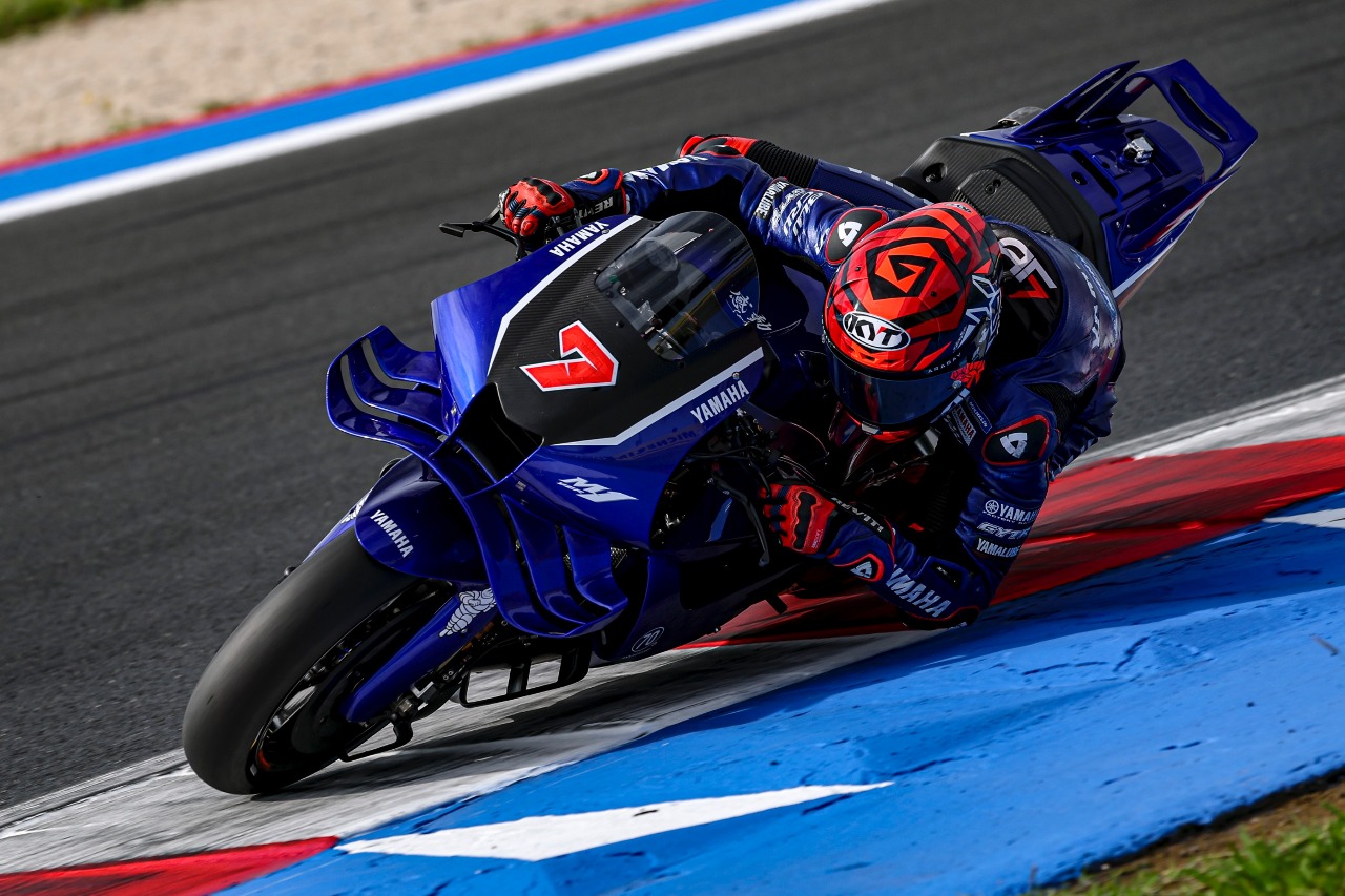 Yamaha, MotoGP, Yamaha Uji Coba Mesin Terbarunya di MotoGP Misano, Ini Hasil yang Didapat