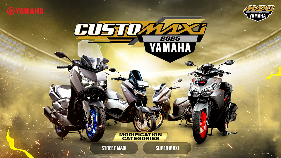 Hiatus Setahun, CustoMAXi Yamaha 2025 Segera Hadir Dalam Dua Kelas Pertarungan