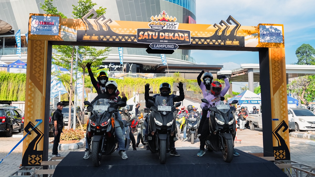 MAXi Yamaha Day 2025 Sukses Digelar, Bikers yang Ikut Naik Segini Ketimbang Tahun Lalu