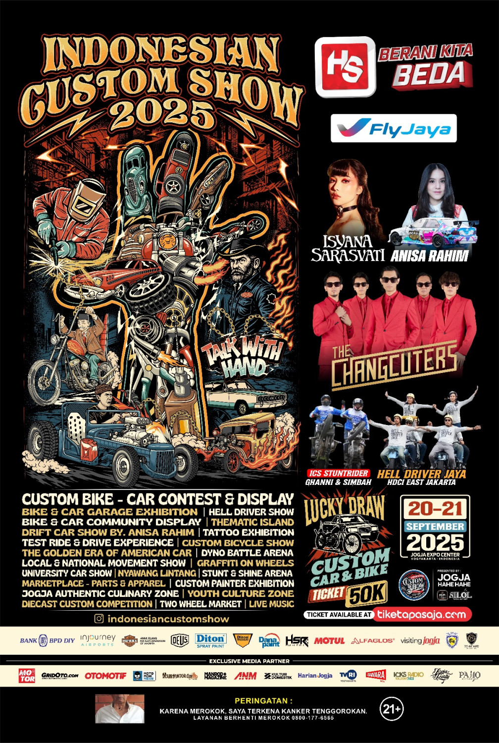 Siap Gemparkan Jogja, Indonesian Custom Show 2025 Tawarkan 2 Lucky Draw Sekaligus