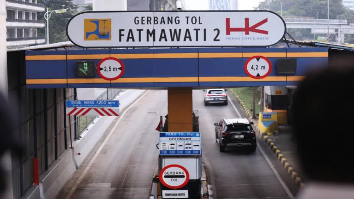 Penggratisan di Gerbang Tol Fatmawati 2 Efektif, Jalan TB Simatupang Diklaim Mulai Agak Longgar