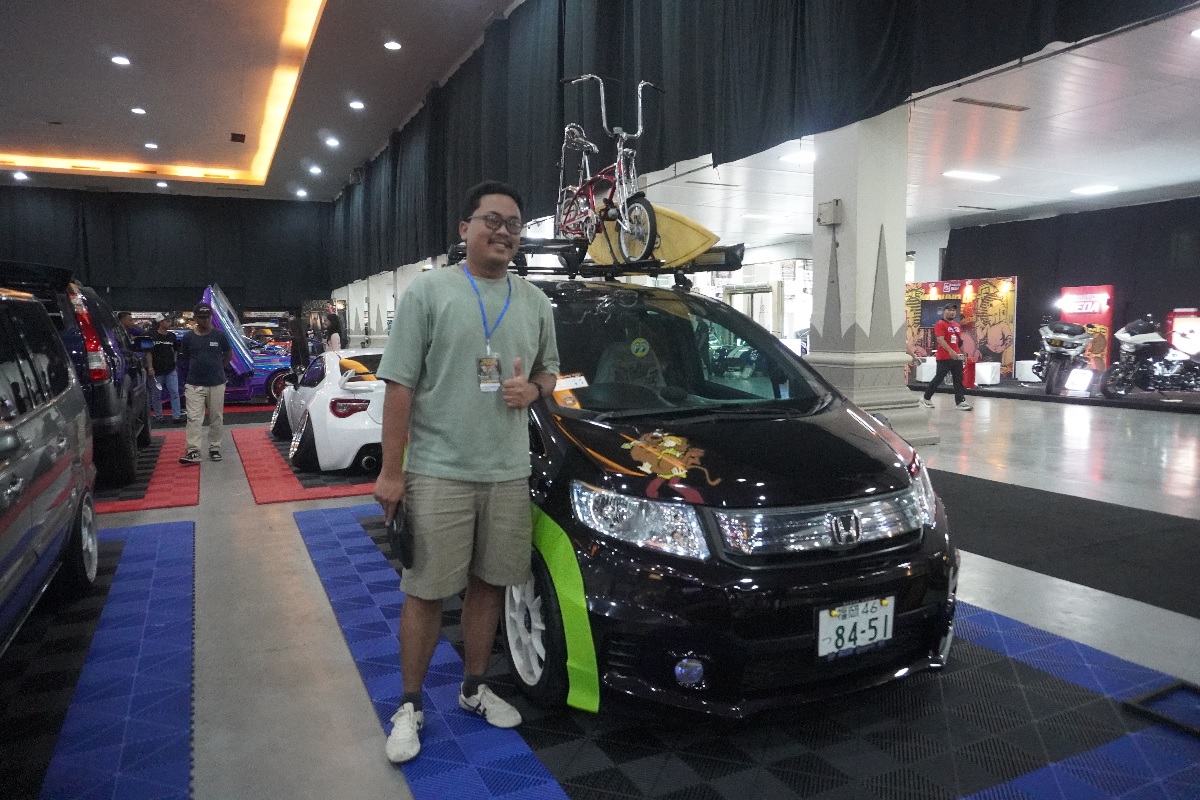 Honda Freed Spike Hybrid Mejeng di ICS 2025, Stiker Bikin Nostalgia Masa Kecil