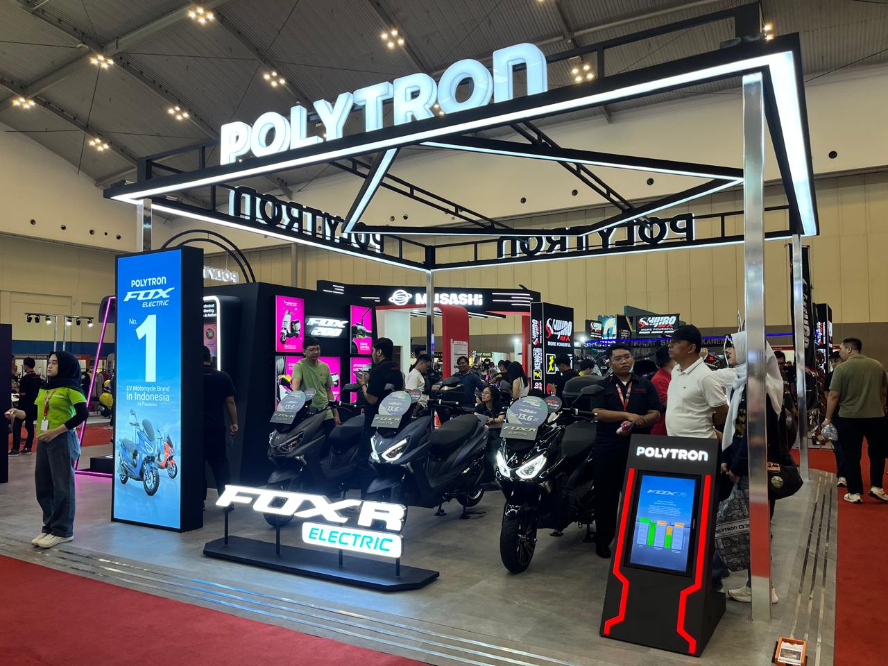 Promo Polytron di IMOS 2025, Subsidi Motor Listrik Hingga Rp 7 Juta
