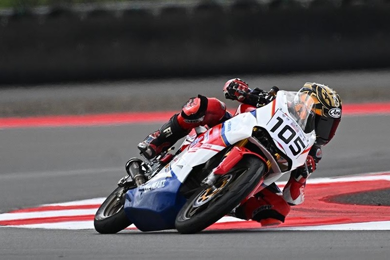 Honda, Honda CBR, Honda CBR 150R Nggak Kasih Ampun, Pembalap AHRT Sikat 2 Podium di Mandalika Racing Series