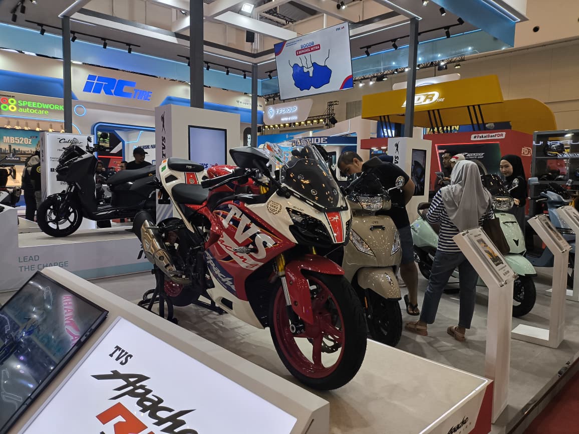 TVS Berikan Diskon Menarik dan Hadiah Spesial di Gelaran IMOS 2025