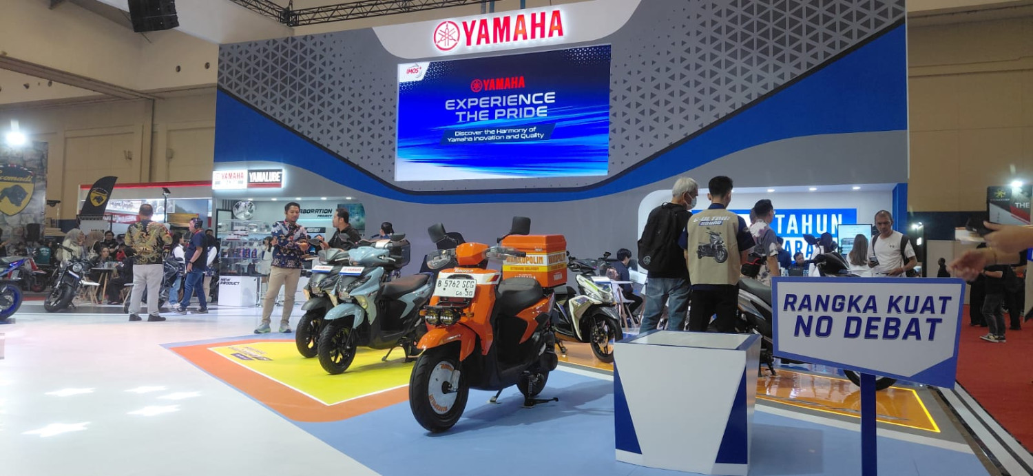 Khusus IMOS 2025, Beli Motor Yamaha Bisa Potong Tenor Sampai Hadiah Langsung