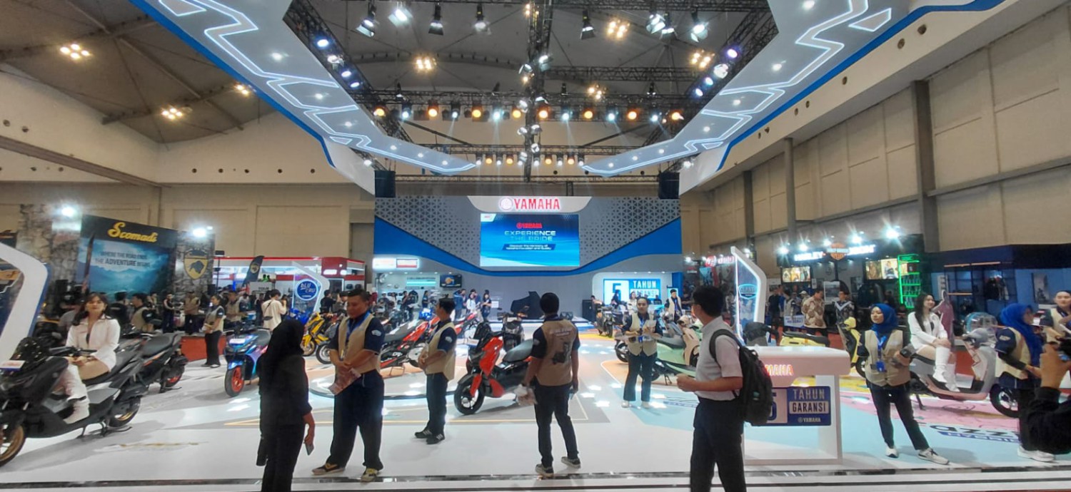 Khusus IMOS 2025, Beli Motor Yamaha Bisa Potong Tenor Sampai Hadiah Langsung