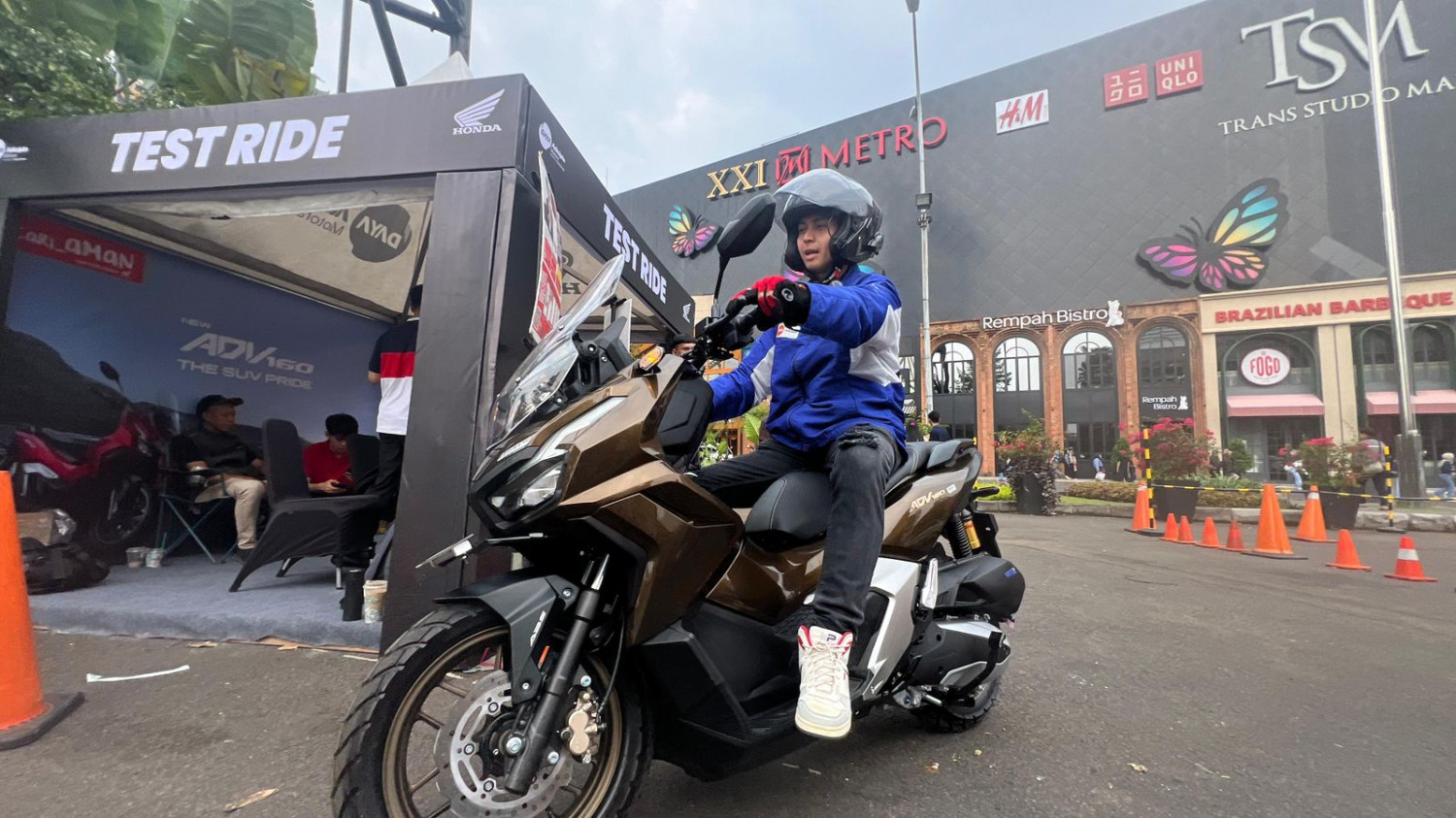 New Honda ADV160 Resmi Hadir di Jawa Barat, DAM Kasih Ganti oli Gratis Setahun