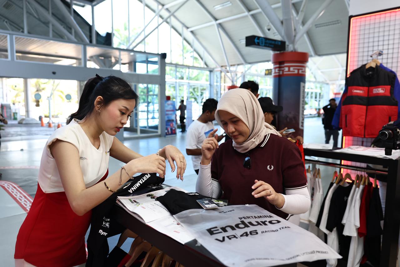 Berbagai Gerai Ramaikan Gelaran MotoGP Indonesia 2025, Bright Store Sampai UMKM