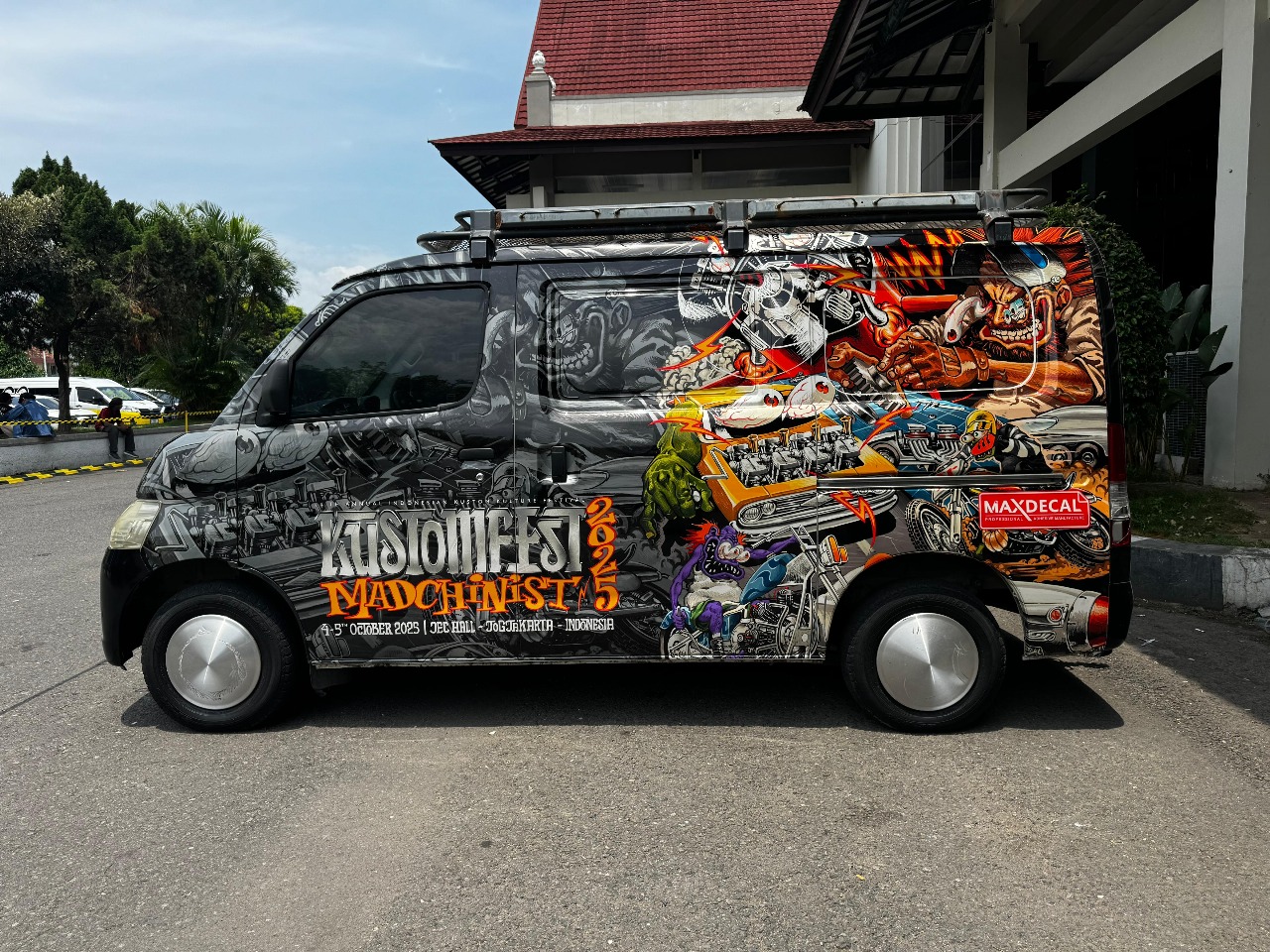 MaxDecal x Kustomfest 2025, Perkuat Penggunaan Stiker di Modifikasi Kustom